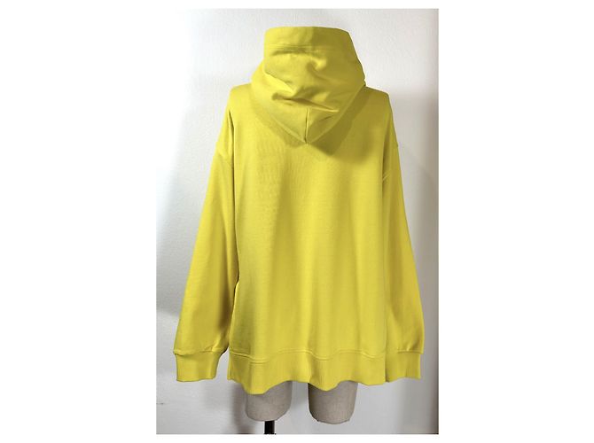 Mm6 Maison Martin Margiela Sweatshirt Gelb Blau - Ansicht 5