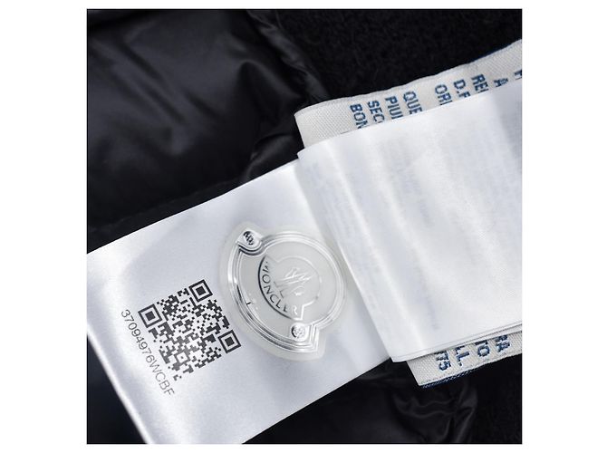 Moncler Maglia Strickjacke aus Wolle Schwarz - Ansicht 6