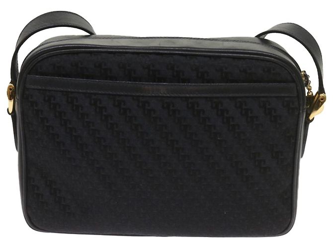 Borsa a spalla GUCCI Tela Blu scuro 007 444 0162 Auth ep3302 Blu navy - vista 2