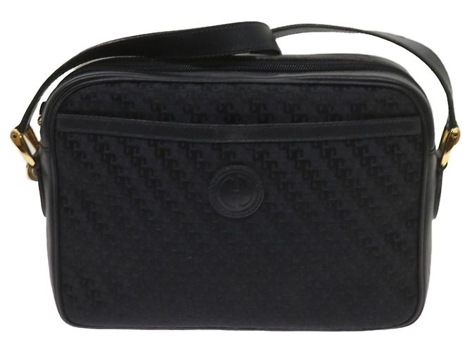 Borsa a spalla GUCCI Tela Blu scuro 007 444 0162 Auth ep3302 Blu navy - vista 9