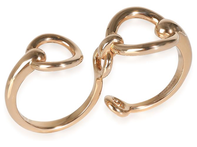 Ring Entra il Filet d'Or di Hermès 18k Rose Gold - vista 2
