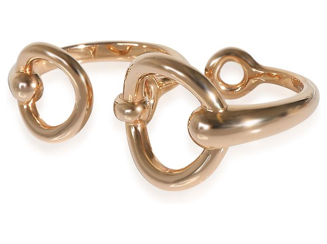 Ring Entra il Filet d'Or di Hermès 18k Rose Gold - vista 3