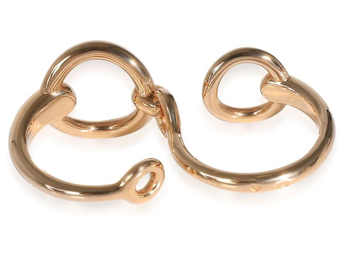 Ring Entra il Filet d'Or di Hermès 18k Rose Gold - vista 4