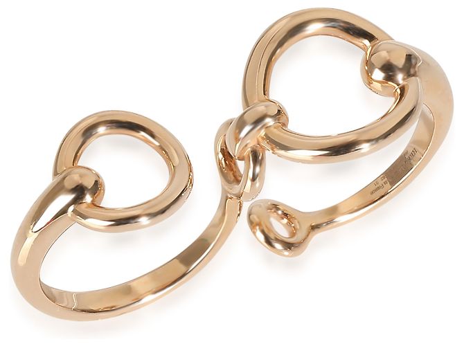Ring Entra il Filet d'Or di Hermès 18k Rose Gold - vista 5