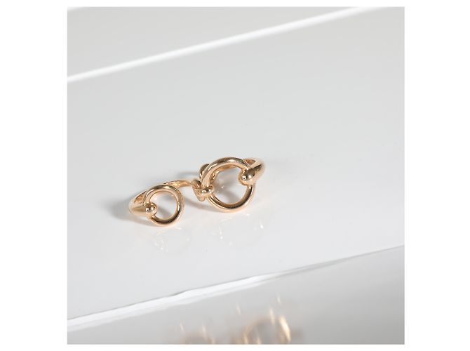 Ring Entra il Filet d'Or di Hermès 18k Rose Gold - vista 7