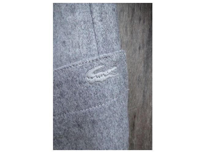 Abrigo Lacoste de lana gris talla 36 - vista 7