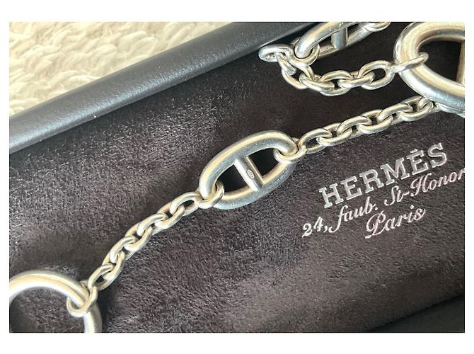 Pulsera Hermès Farandole LG de plata - vista 5