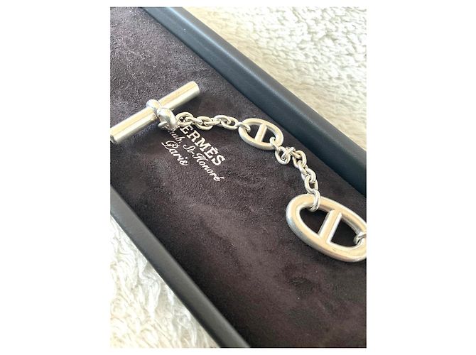 Pulsera Hermès Farandole LG de plata - vista 7