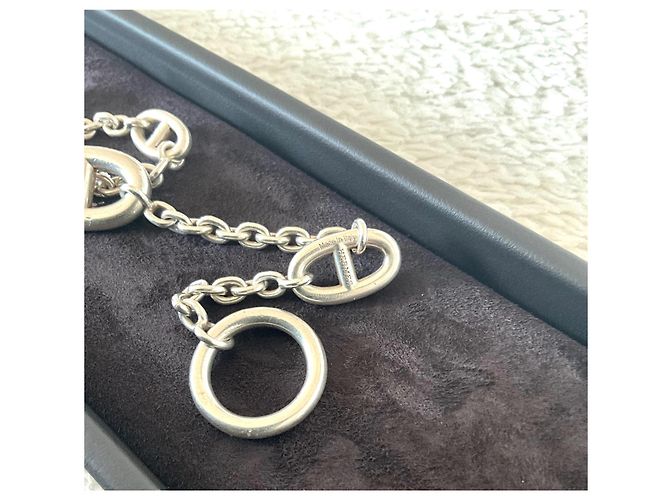 Pulsera Hermès Farandole LG de plata - vista 8