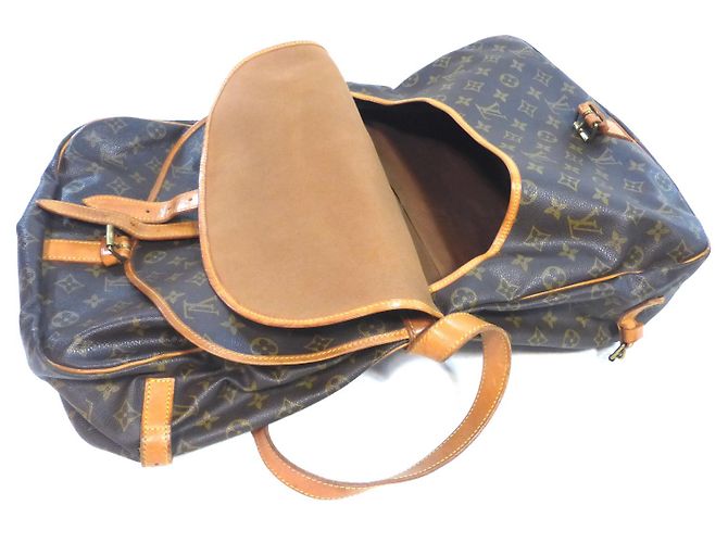 Louis Vuitton Saumur 35 Monogram - AR0952 Marrone - vista 19