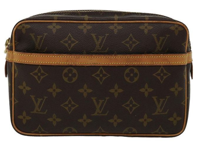 Louis Vuitton Monogram Compiegne 23 Pochette M51847 LV Auth am5784 Monogramme - vue 13