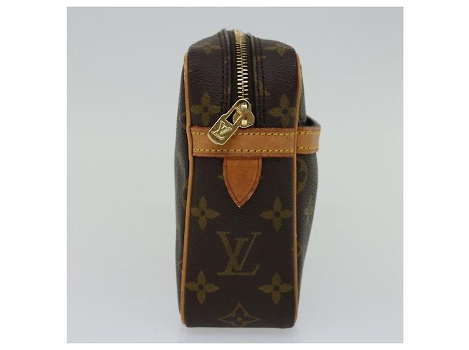 Louis Vuitton Monogram Compiegne 23 Pochette M51847 LV Auth am5784 Monogramme - vue 3