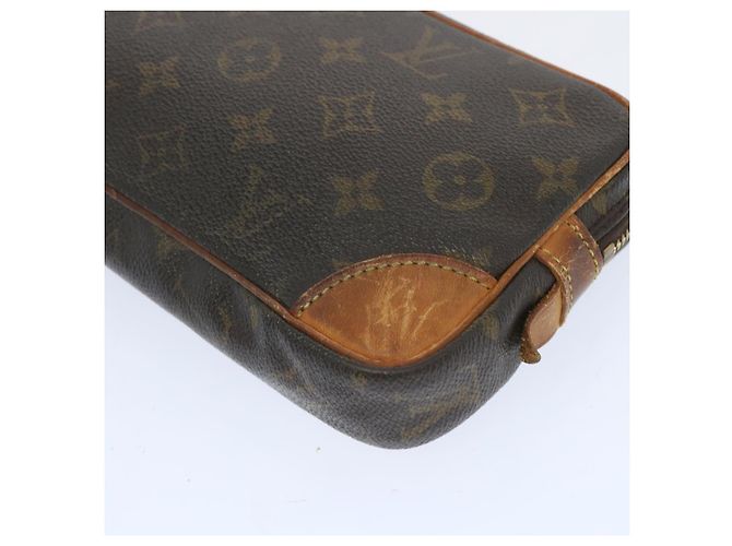 Pochette LOUIS VUITTON con monogramma Marly Dragonne PM M51827 LV Auth em5803 - vista 14