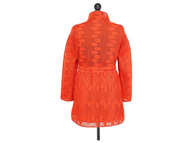Purificacion Garcia Jacke Orange Polyester S - Ansicht 2