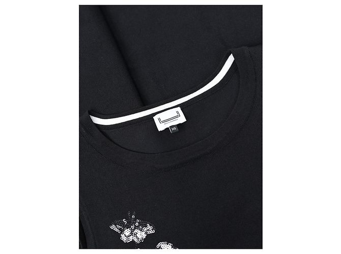 Adolfo Dominguez Schwarzes ärmelloses Strickkleid - Ansicht 3