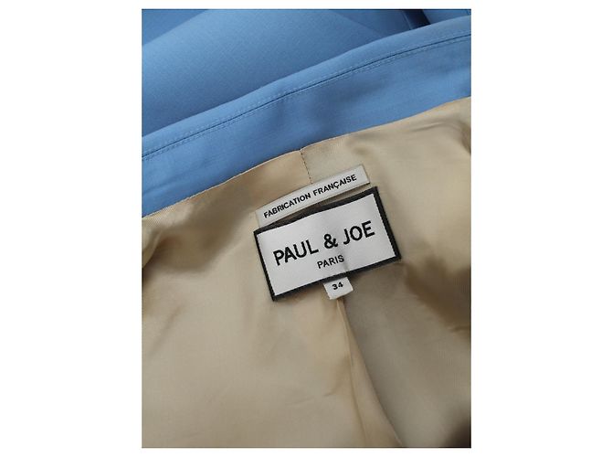 Giacca da tailleur Paul & Joe in lana blu cielo - vista 3