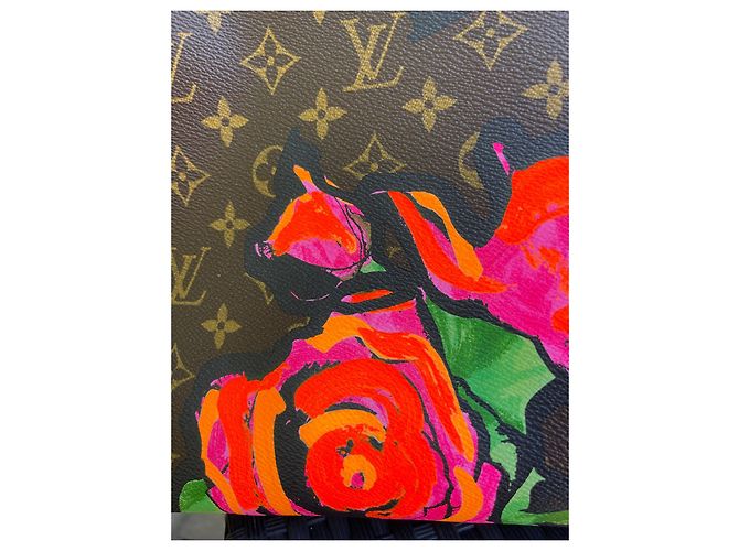 Louis Vuitton Neverfull MM Kollektion Stephen Sprouse Roses Mehrfarben - Ansicht 6