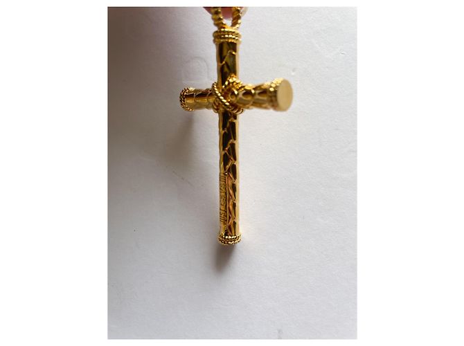 Collana Just Cavalli con croce in oro - vista 3