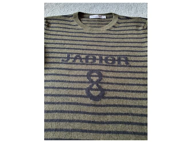 Christian Dior Kaschmirpullover Grün Olive - Ansicht 2