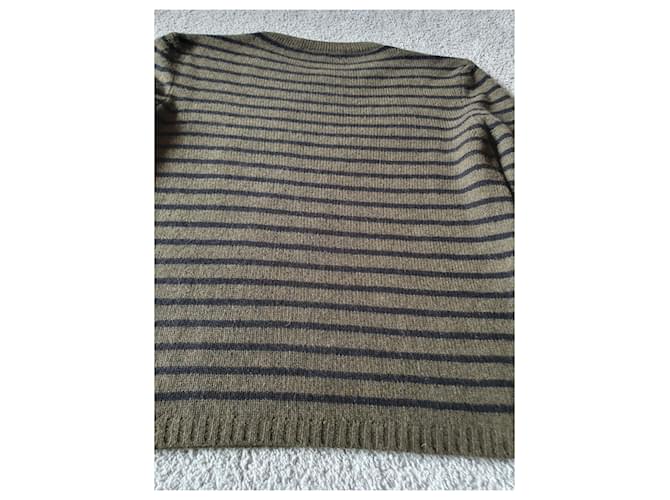 Christian Dior Kaschmirpullover Grün Olive - Ansicht 6