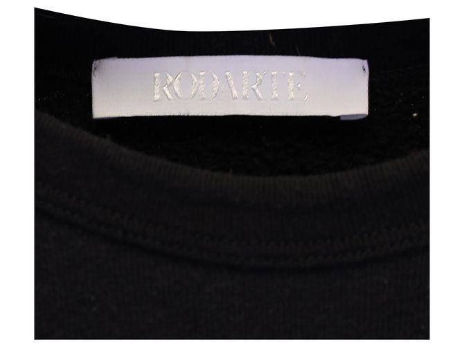 Rodarte Dieser Pullover verleiht Ihrem Outfit ein auffälliges und formgebendes Element. Schwarz - Ansicht 2