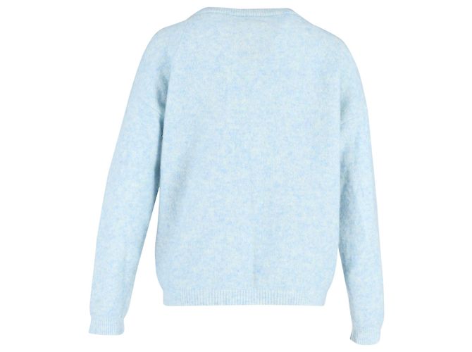 Suéter dramático de lana azul claro de Acne Studios - vista 3