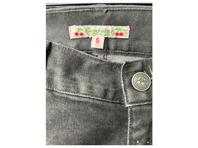 Pantalones Bonpoint T.International S Algodón Negro - vista 4