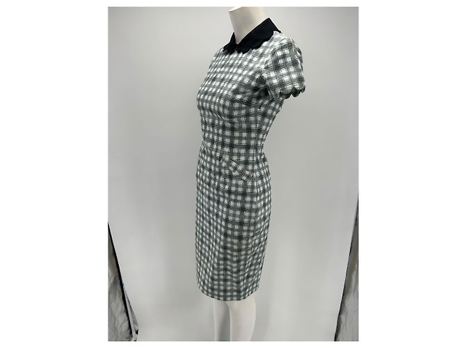 Vestido Olympia Le Tan T.FR 36 Algodón Negro - vista 3