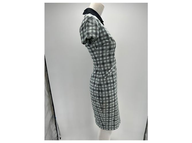Vestido Olympia Le Tan T.FR 36 Algodón Negro - vista 4