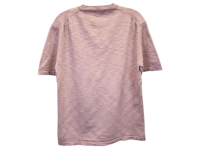 Autre Marque Mr. P Space-Dyed T-shirt in Pink Cotton Brown - view 3