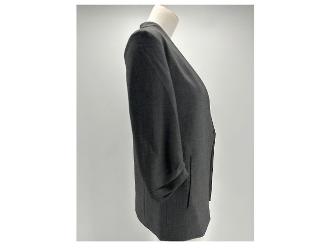 Autre Marque Babaton Jacken T.US 4 Polyester Grau - Ansicht 4