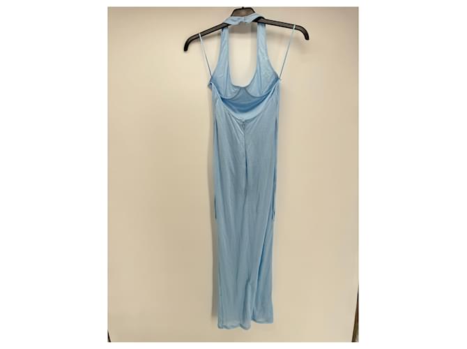 Autre Marque Nuevas llegadas vestidos T.FR 34 Poliéster Azul - vista 2