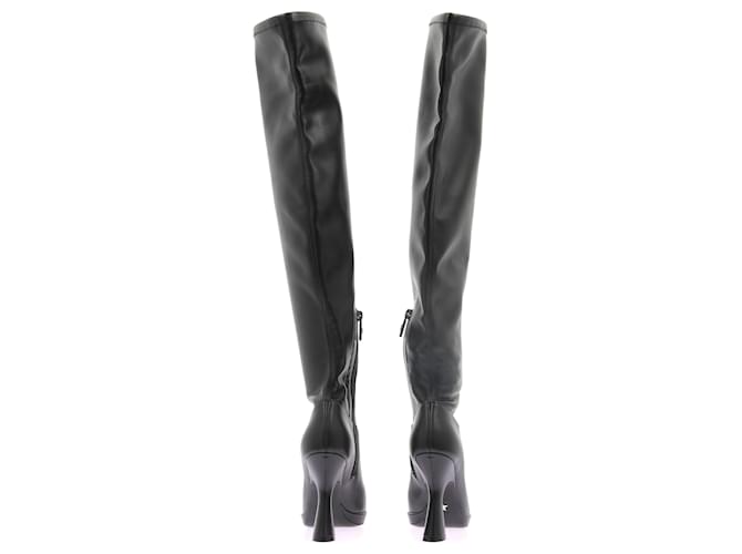 Botas Dior T.EU 37 Cuero Negro - vista 2
