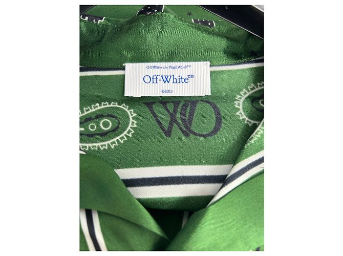 Off White Camisas Off-White T.International M Viscosa - vista 4