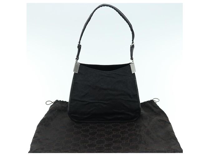 Borsa a tracolla GUCCI in tela Micro GG Nera 005 0846 2123 Aut5442 Nero - vista 12