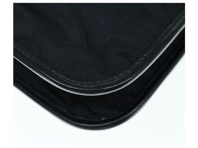 Borsa a tracolla GUCCI in tela Micro GG Nera 005 0846 2123 Aut5442 Nero - vista 18