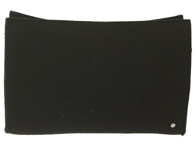 Hermès HERMES Pouch Lana Marrone Auth ac2590 - vista 13