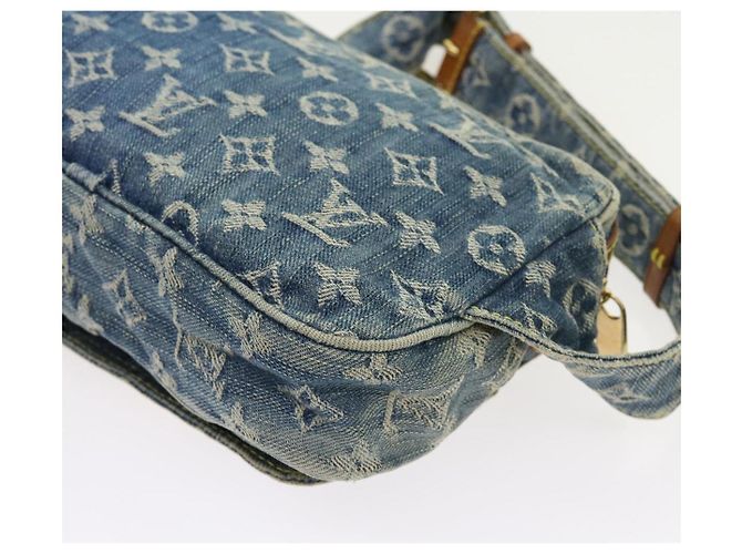 LOUIS VUITTON Marsupio in denim monogramma Borsa a tracolla Blu M95347 LV Auth yk9108 - vista 13