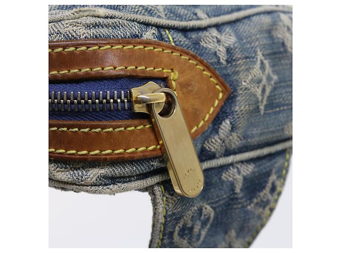 LOUIS VUITTON Marsupio in denim monogramma Borsa a tracolla Blu M95347 LV Auth yk9108 - vista 18