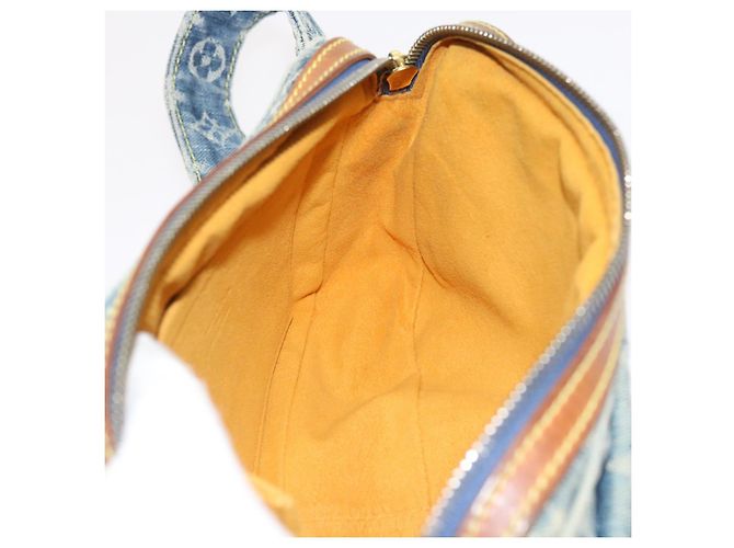 LOUIS VUITTON Marsupio in denim monogramma Borsa a tracolla Blu M95347 LV Auth yk9108 - vista 21