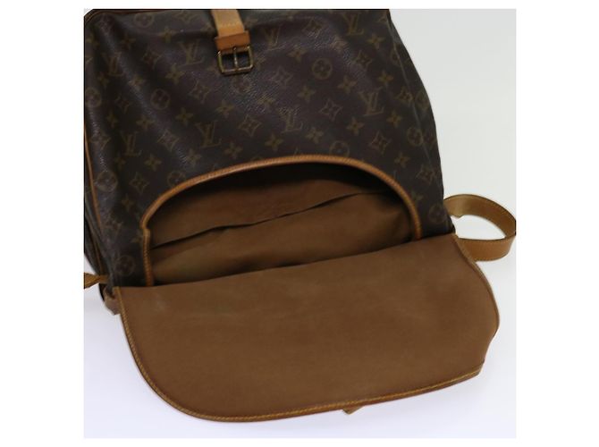 Louis Vuitton Monograma Saumur 35 Bolsa de ombro M42254 Autenticação de LV 62950 - vista 10