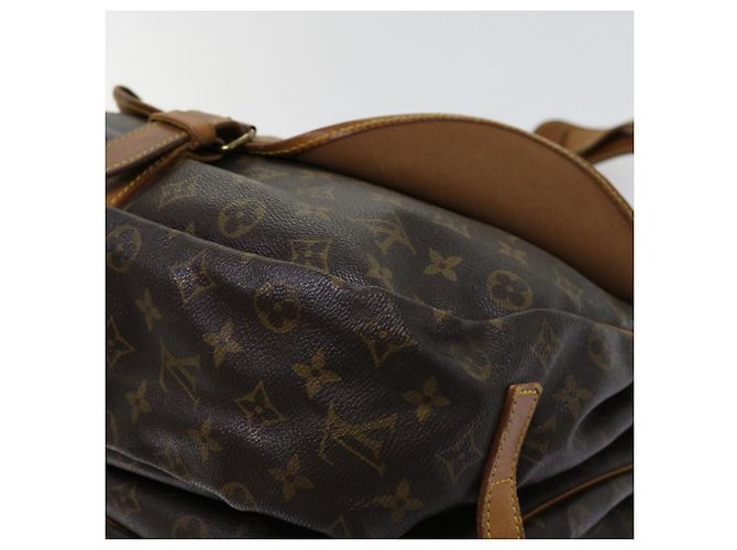 Louis Vuitton Monograma Saumur 35 Bolsa de ombro M42254 Autenticação de LV 62950 - vista 16