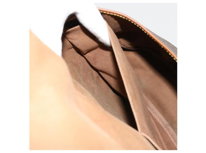 Louis Vuitton Monograma Saumur 35 Bolsa de ombro M42254 Autenticação de LV 62950 - vista 22