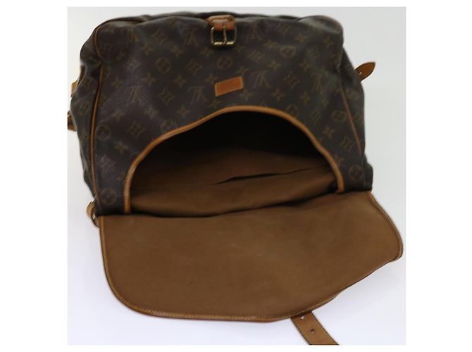 Louis Vuitton Monograma Saumur 35 Bolsa de ombro M42254 Autenticação de LV 62950 - vista 24