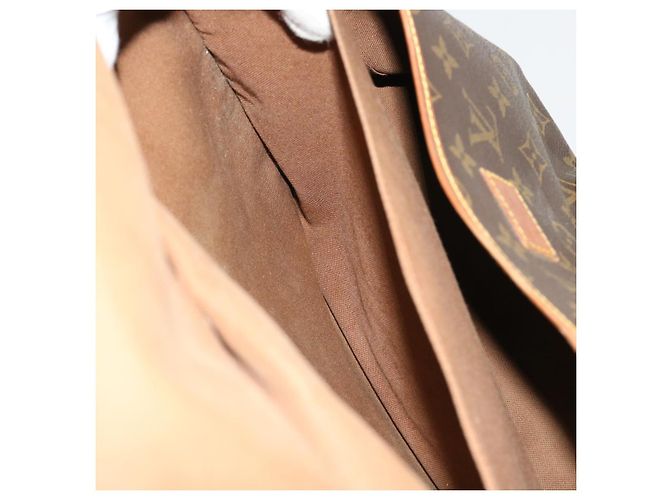 Louis Vuitton Monograma Saumur 35 Bolsa de ombro M42254 Autenticação de LV 62950 - vista 29