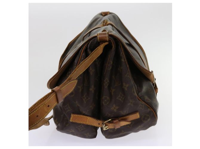 Louis Vuitton Monograma Saumur 35 Bolsa de ombro M42254 Autenticação de LV 62950 - vista 3