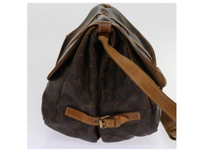 Louis Vuitton Monograma Saumur 35 Bolsa de ombro M42254 Autenticação de LV 62950 - vista 4