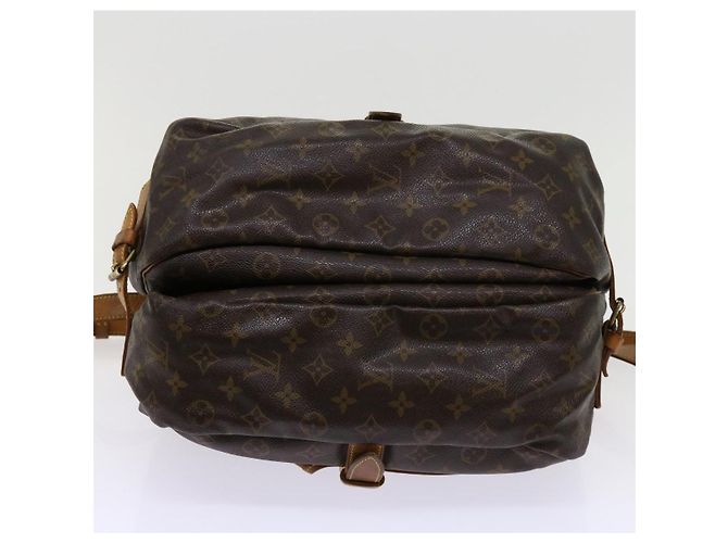 Louis Vuitton Monograma Saumur 35 Bolsa de ombro M42254 Autenticação de LV 62950 - vista 5