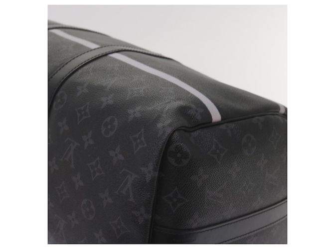 LOUIS VUITTON Eclipse Frammento Keepall Bandouliere 45 Borsa M43278 LV Aut 66508S Monogramma - vista 16