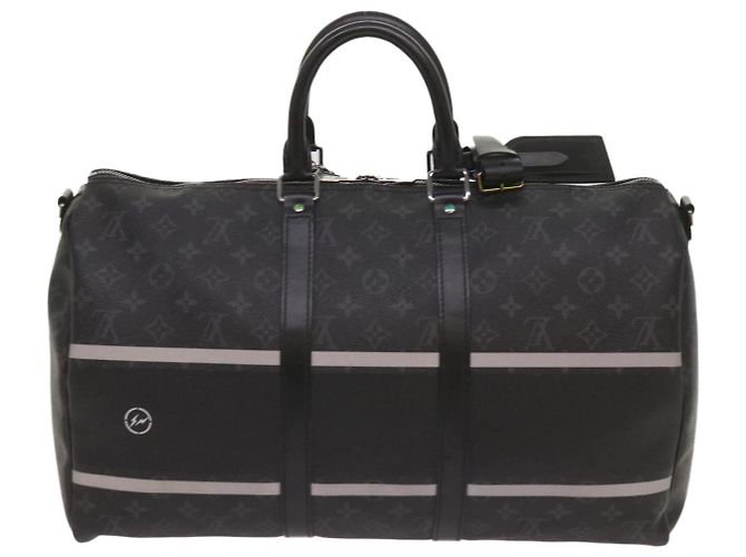 LOUIS VUITTON Eclipse Frammento Keepall Bandouliere 45 Borsa M43278 LV Aut 66508S Monogramma - vista 2